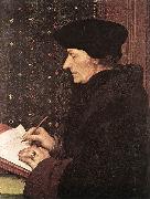 HOLBEIN, Hans the Younger Erasmus f oil painting on canvas